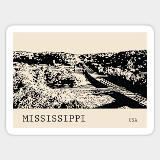 Mississippi USA Sticker